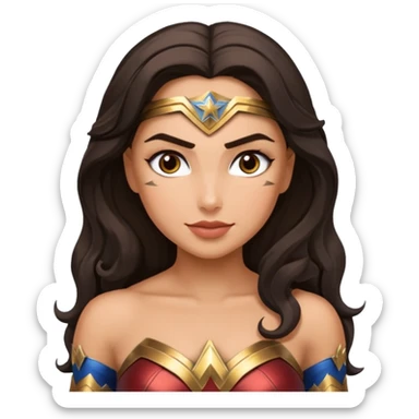 Wonder Woman from Justice League sticker