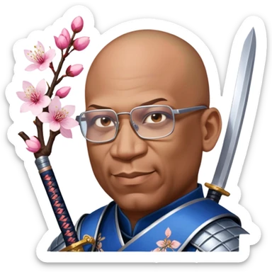 Samurai Warrior sticker