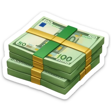 100M Euros sticker