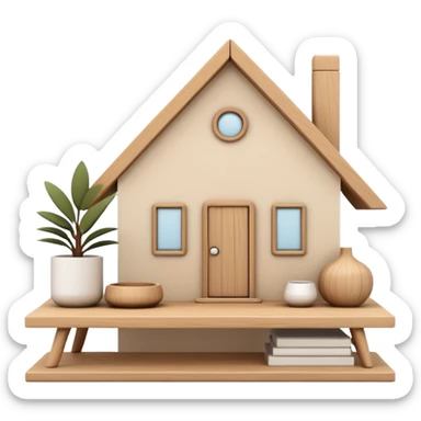 scandi style  home decor   sticker