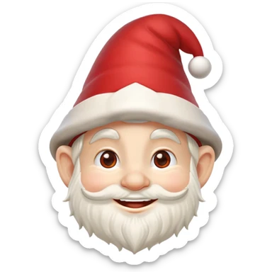 Gnome with red hat sticker