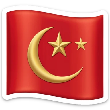 Ottoman Empire The Flag sticker
