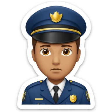 Security guard sticker