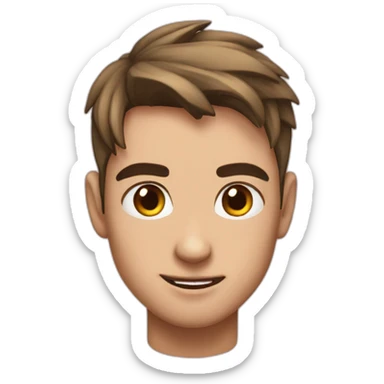 Divergent squint sticker