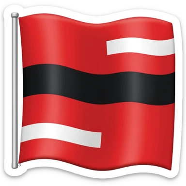 Sealand official flag sticker