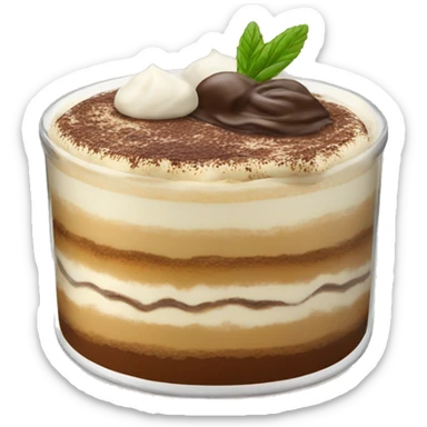 Tiramisu sticker