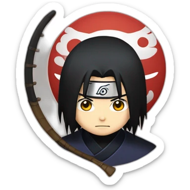 Itachi uchiwa sticker