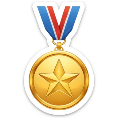 Medalla de oro sticker