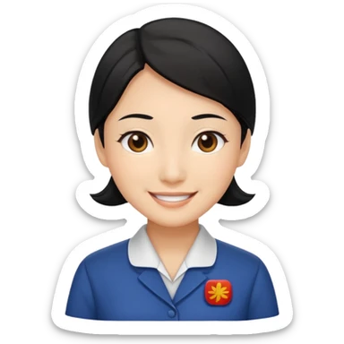 chinese housekeeper sticker