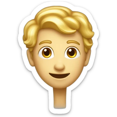 Lumière en forme d’humain sticker