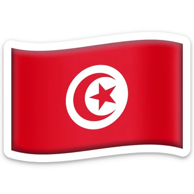 flag of Tunisia sticker