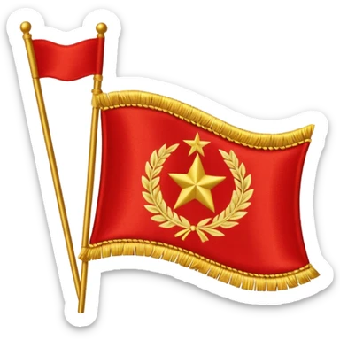 Prestige flag sticker