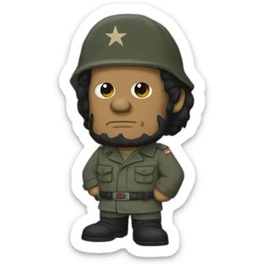 Che Guevara The-Simpsons sticker