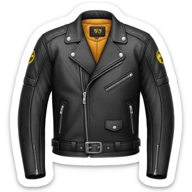 motorcycle jacket sticker