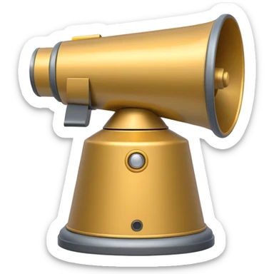 tornado siren sticker