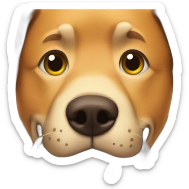 this is fine dog sticker