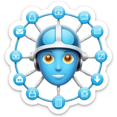 AI supply chain sticker