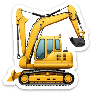 MINI EXCAVATOR sticker