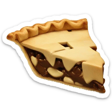 pie with a piece of pie sticker