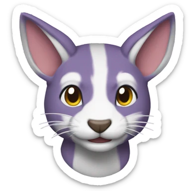 Supra rattata sticker