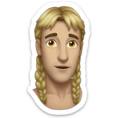 Papoušek ara sticker