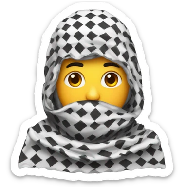 Keffiyeh sticker