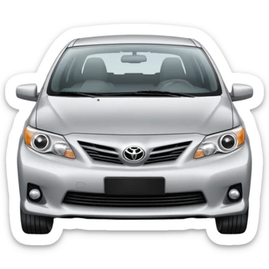 Toyota corolla 2007 sticker