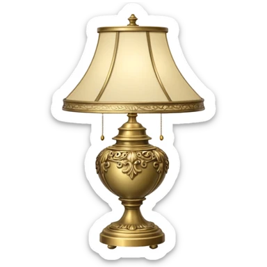 table lamp sticker