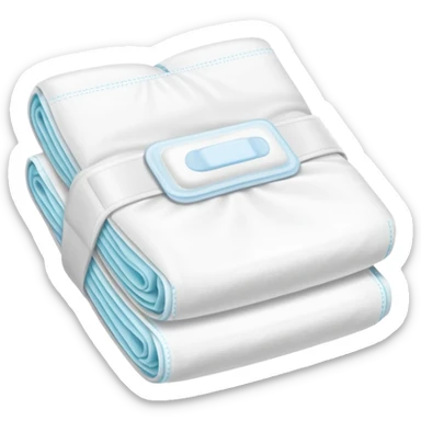 disposable diaper sticker