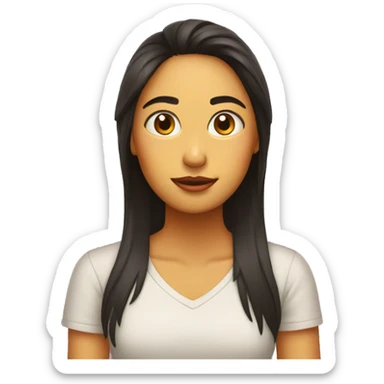 Chica morocha sticker