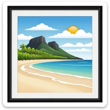 mauritius  sticker