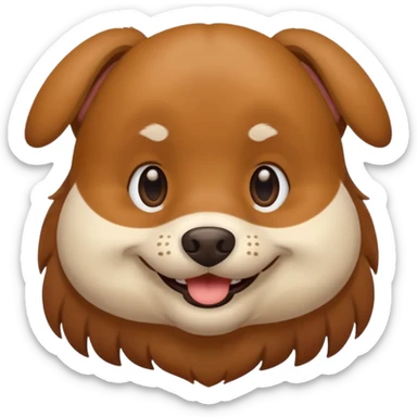 Dog saying 6-7 sticker