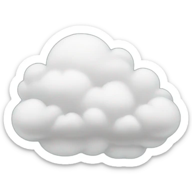 cloud sticker
