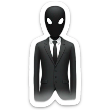 slenderman sticker