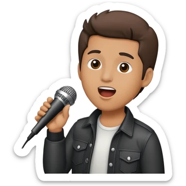 Happy Rock Pop Music Singer sticker