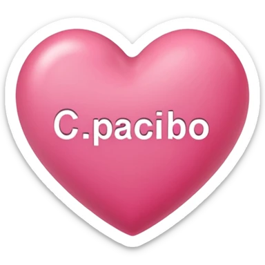 The word "thank you" is written in Russian on a pink heart. sticker