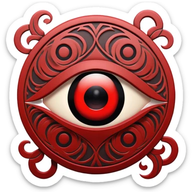 Madara sharingan sticker