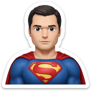 hencry cavill superman sticker