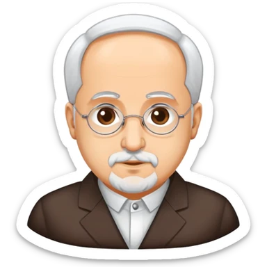 Açık kahverengi kalbin saran beyaz kurdele sticker