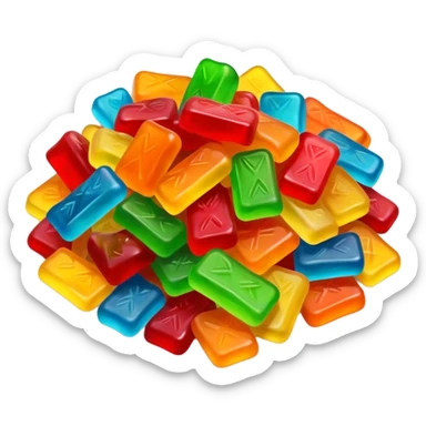 Gomitas sticker