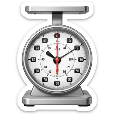 Market Scale Weight sticker