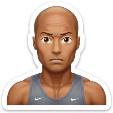 Make savid goggins crazy emoji like one of his crazy photos sticker