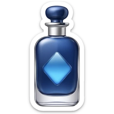 male perfume sticker