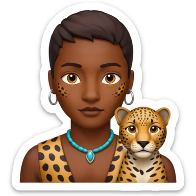 jaguar human sticker