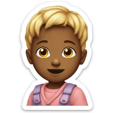 Cute baby slot  sticker