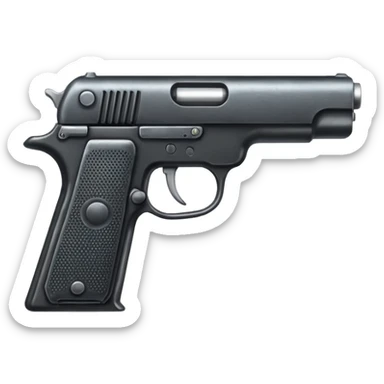 Gun sticker