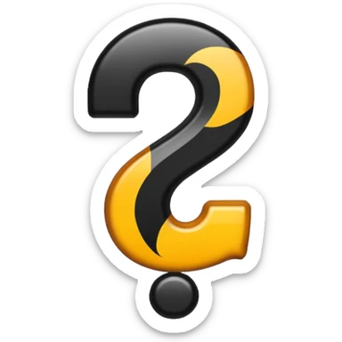 Point de interrogation sticker