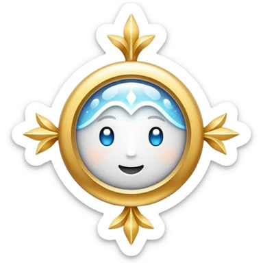 glitter white symbol bank sticker