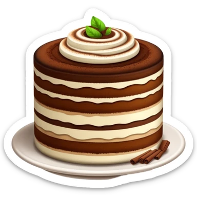 Tiramisu sticker