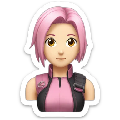 Sakura haruno sticker